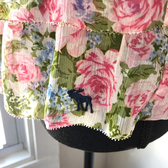 Abercrombie & Fitch Floral Flowy Tank Blouse - Picture 3 of 6